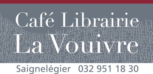 Logo du Café-librairie La Vouivre à Saignelégier