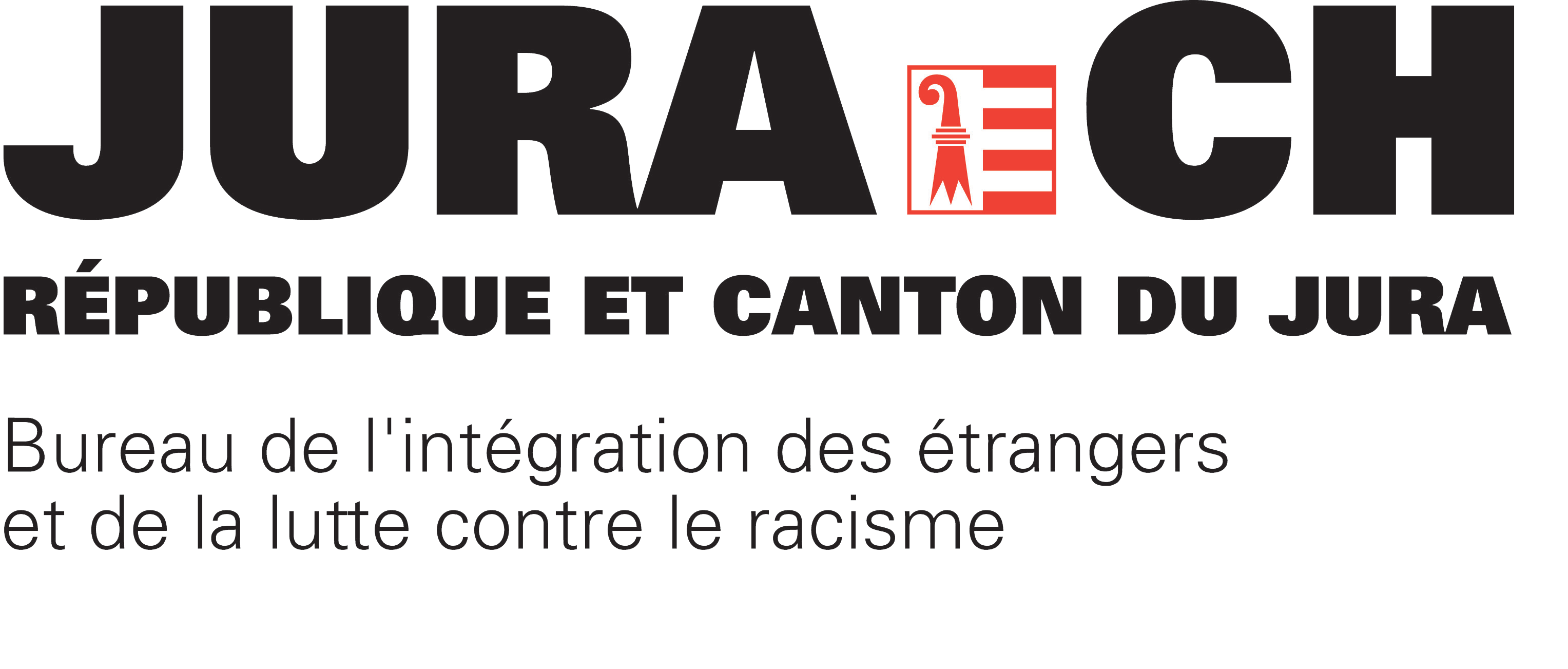 Logo du Bureau de l'intégration et de la lutte contre le racisme du Canton du Jura