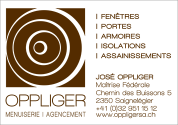 Logo de la Menuiserie Oppliger