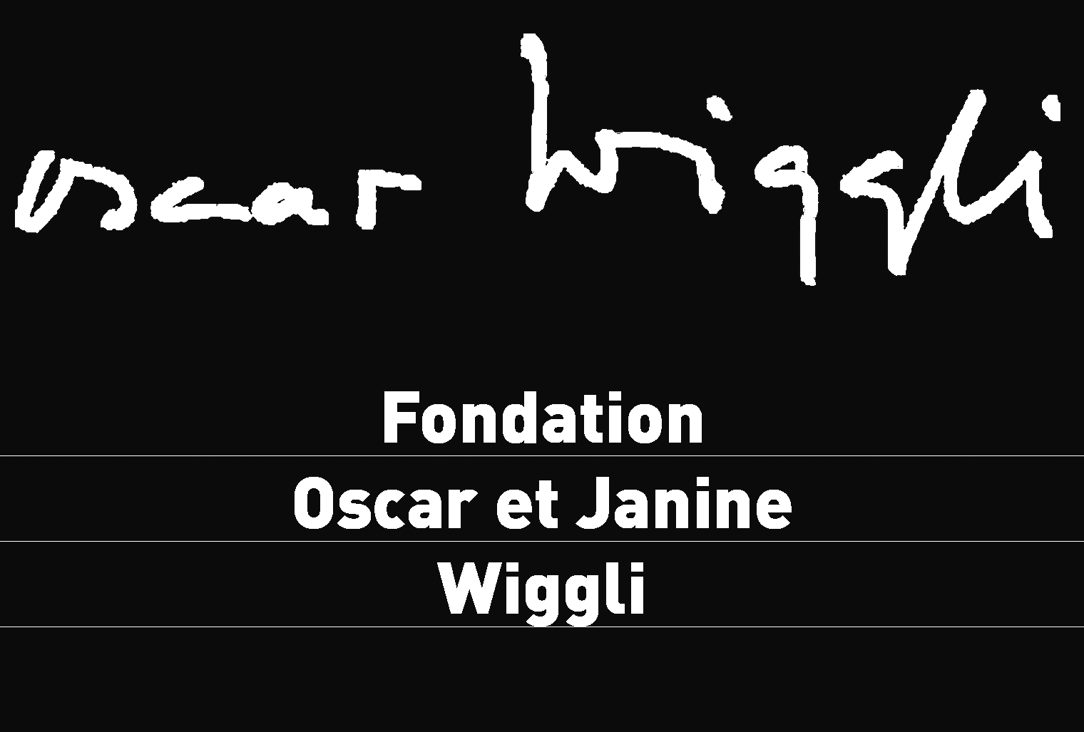 Logo de la Fondation Oscar et Janine Wiggli