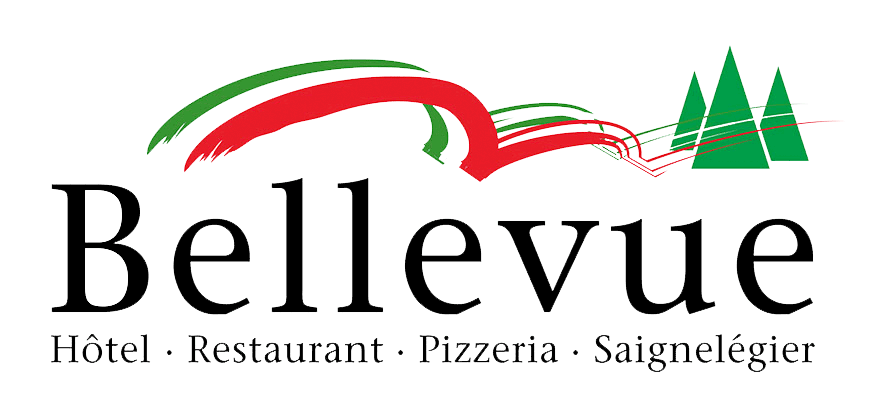 Logo de l'hôtel-restaurant Bellevue à Saignelégier